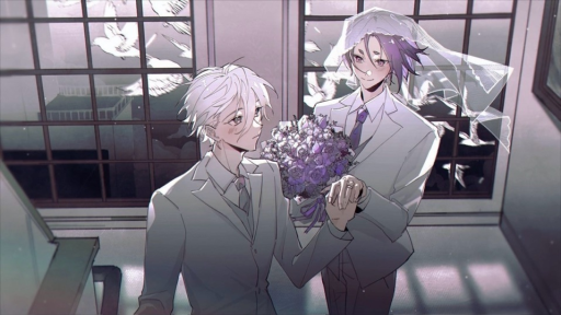 ‧˚꒰🍇꒱ nagireo wedding ₊˚⋆ Discord server banner