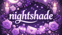 🌙 nightshade ✧ free tag • giveaways ❀ +° | social hub • decor • 100+ guilds Discord server banner