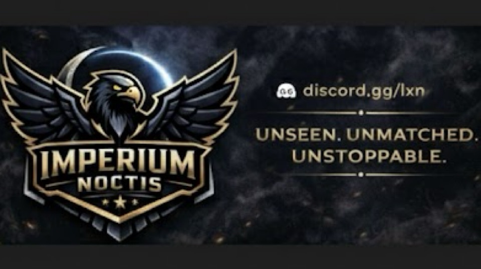 𝐈𝐦𝐩𝐞𝐫𝐢𝐮𝐦 𝐍𝐨𝐜𝐭𝐢𝐬 Discord server banner