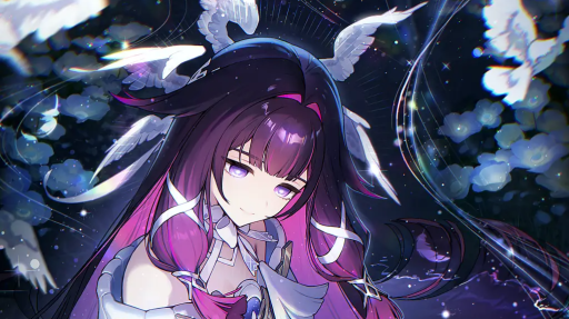 ── .𝄞 ꒰ hyposelenia 水域 ꒱✧˚₊‧ : columbina : genshin Discord server banner