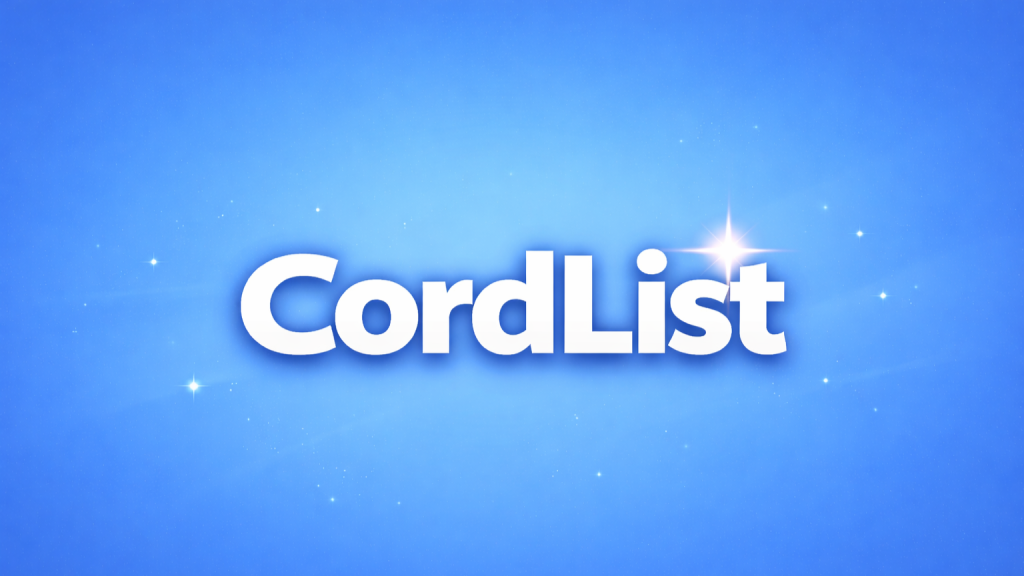 CordList Discord server banner