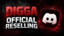 gg./digga Official Resell banner