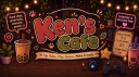 𝐊𝐞𝐧'𝐬 𝐂𝐚𝐟𝐞™ 🐾 | 𝐂𝐨𝐦𝐦𝐮𝐧𝐢𝐭𝐲・𝐆𝐚𝐦𝐞𝐬・𝐇𝐚𝐧𝐠𝐎𝐮𝐭 Discord server banner