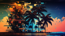 Pixelated Paradise 21+ Discord server banner