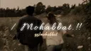 𓂃 𐙚 ﹒/ Mohabbat™ | Socialize . Chilling . Hangout . Banner