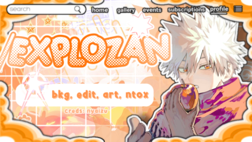 𐔌 ݂۫ 𓏼 /explozan .ೃ࿔ˇ Discord server banner