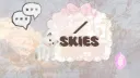 ୭ ˖ 𓌔 /skies 𓏻 ☁ Discord server banner