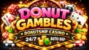 Donut Gambles | Donutsmp  Casino | 24/7 | Auto deposit Discord server banner