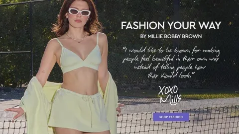 Millie Bobby Brown banner