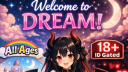Sleepy Dreamy Community | All Ages + 18+ ID Gated Discord server banner