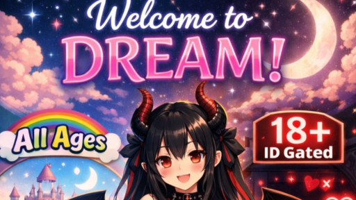 Sleepy Dreamy Community | All Ages + 18+ ID Gated Discord server banner