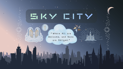 ☁ "SKY CITY" ☁ Discord server banner