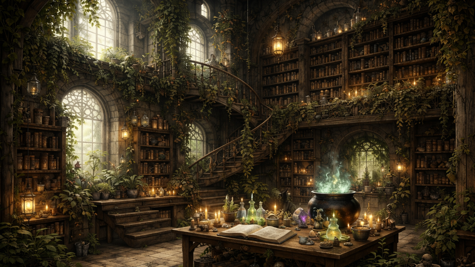 𝙱𝚎𝚠𝚒𝚝𝚌𝚑𝚎𝚍 𝙱𝚘𝚘𝚔𝚜𝚑𝚎𝚕𝚏 Discord server banner