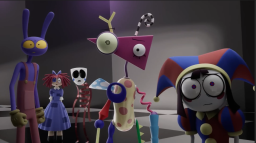 Glitch X Vivziepop server banner