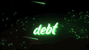 .gg/debt 💵 Discord server banner