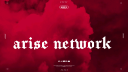 ARISE NETWORK ™| Social • Fun • Hangout • Giveaways Discord server banner
