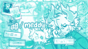 ♡ᣟ݂./meddy . stoxᚐ ݂۫ 𓈒sfw˖ ྀི︶˚̣̣̣ Discord server banner