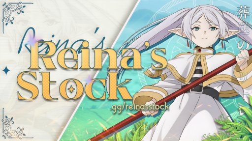 reina's stock Discord server banner