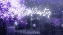 After party | $100 • 24/7 Music • Social • Anime • Emojis Discord server banner