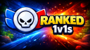 ranked 1v1s. | .gg/ranked1v1 Discord server banner
