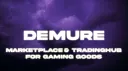 demure banner