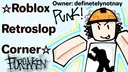 ★ Roblox 'Retroslop' Corner ★ server banner