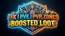 UK | PVE | PVP ZONES | BOOSTED LOOT | NO RAIDS Discord server banner