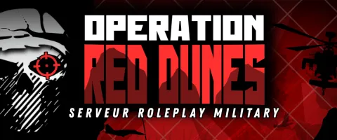 Opération Red Dunes | Military - FiveM banner