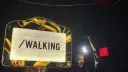 /walking banner