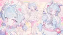 🎀🐾  egirl lounge ✶ , ask2dm & egirly ・ giveaways ・ vc ・ anime ・ gaming ・ egirls・egirl banner