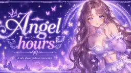 Angel hours ˚ʚ♡ɞ˚ server banner