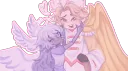 ⪩⪨ , ﹫ Angelic love 𓎠 (˶˃𐃷˂˶) ꮼ 𓏏 Discord server banner