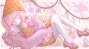 ♡ ﹒ Creamadise ୭ ᵎᵎ ﹒ Art , Social , Roblox  🍨 ᵎᵎ server banner