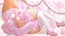 ♡ ﹒ Creamadise ୭ ᵎᵎ ﹒ Art , Social , Roblox  🍨 ᵎᵎ server banner