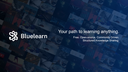 Bluelearn Banner