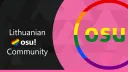 Lithuanian osu! community banner