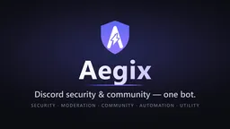 aegix.wtf - support server server banner