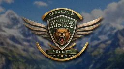 Department of Justice : Cascadian server banner