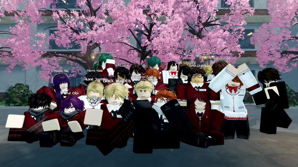 Yozakura High Discord server banner