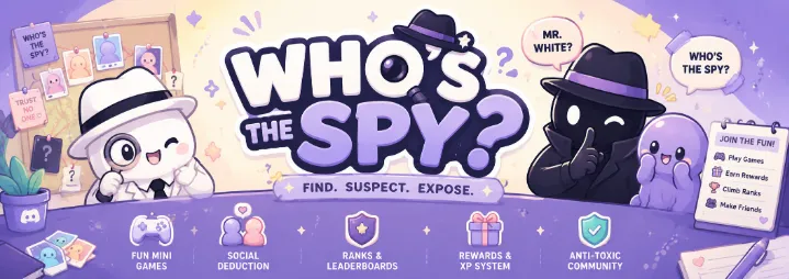 who's the spy#1701 banner