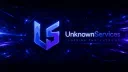 𝐔𝐧𝐤𝐧𝐨𝐰𝐧𝐒𝐞𝐫𝐯𝐢𝐜𝐞𝐬 Discord server banner