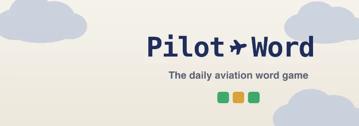 PilotWord#6752 banner