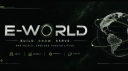 E-WORLD | | Active VC Server • Hangout • Voice Chat • Call • Social • Chill • Anime • Memes • Emojis Banner
