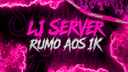 Banner do servidor LJ. Server