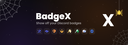 Bannière de BadgeX