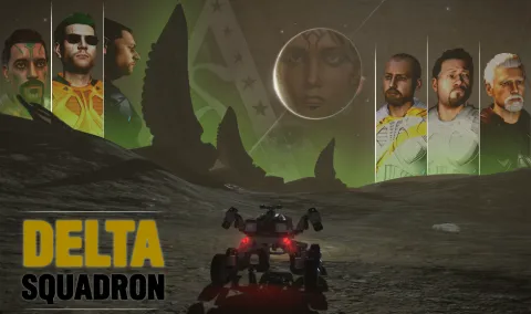 Delta Squadron banner