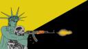 Gold&Black-Liberty Banner