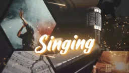 Singing server banner