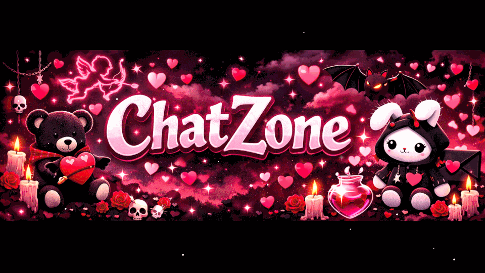 Chatzone | Social • VC • DM • Friends • Anime • Egirls • Memes • Nitro • Guilds • Active • Emojis Discord server banner