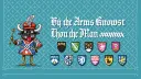 Heraldry banner